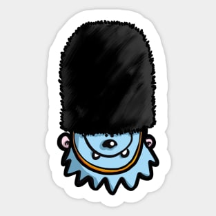 The London Bald Yeti Sticker